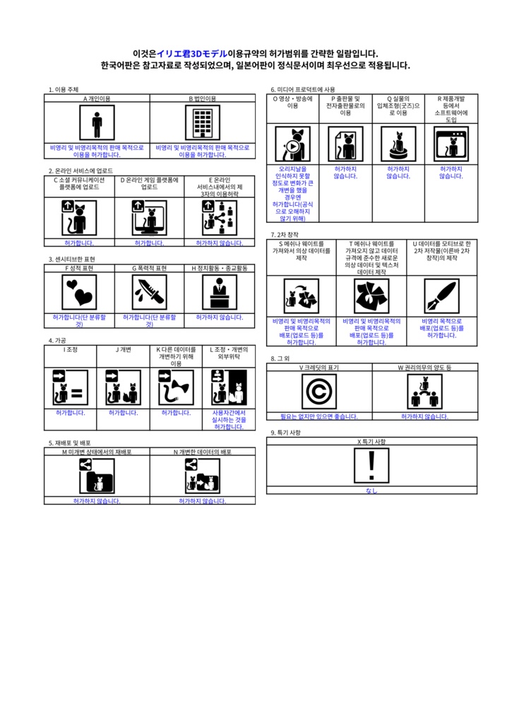 【VRC想定モデル】イリエ君