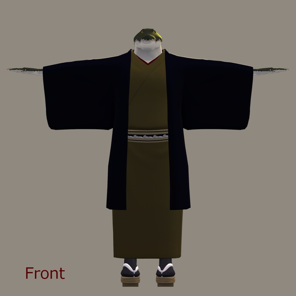 【VRC想定モデル】イリエ君