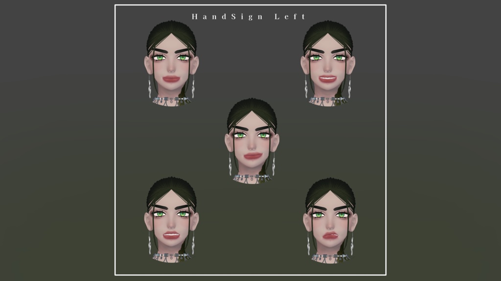 【VRC想定3Dモデル】Donna Marigressa