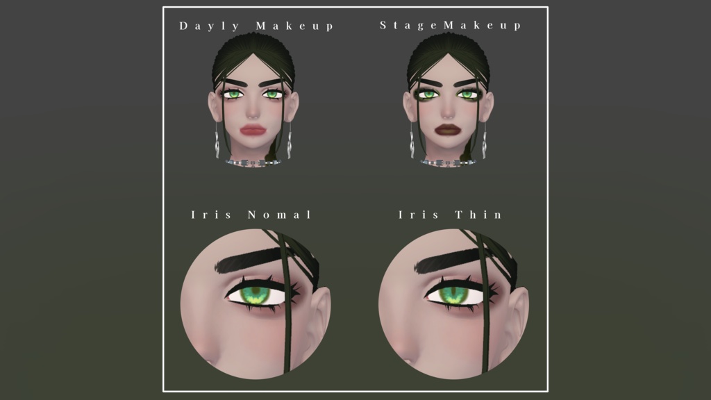 【VRC想定3Dモデル】Donna Marigressa