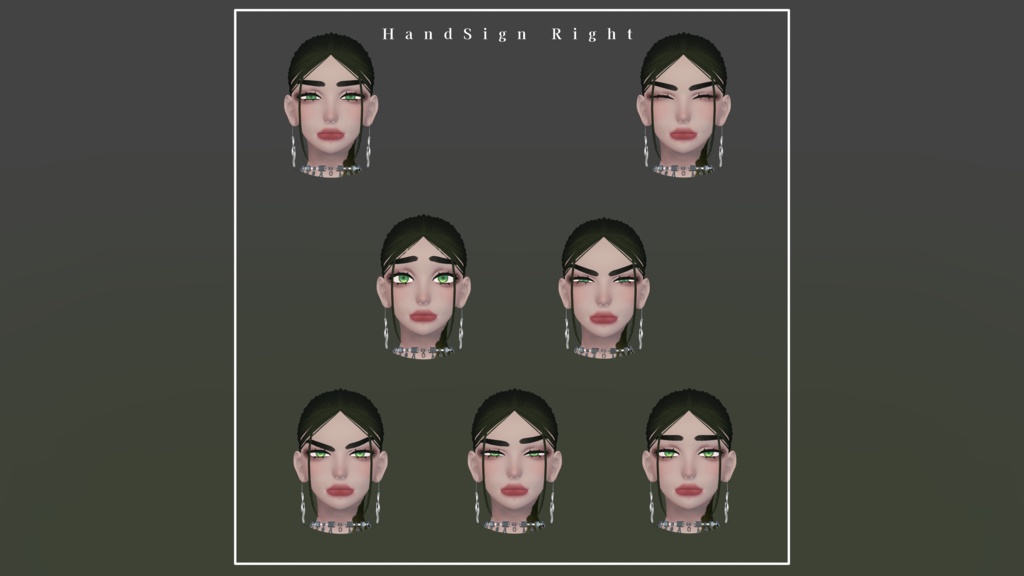 【VRC想定3Dモデル】Donna Marigressa