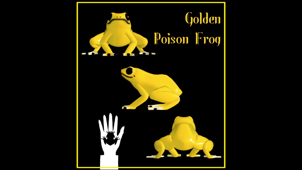 【VRC想定】カエル捕食ギミック