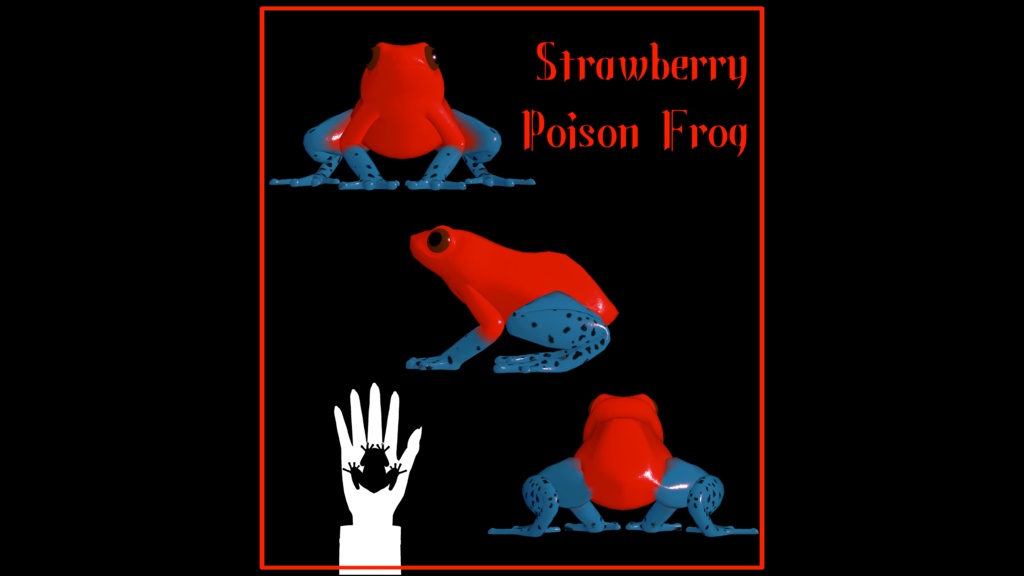 【VRC想定】カエル捕食ギミック