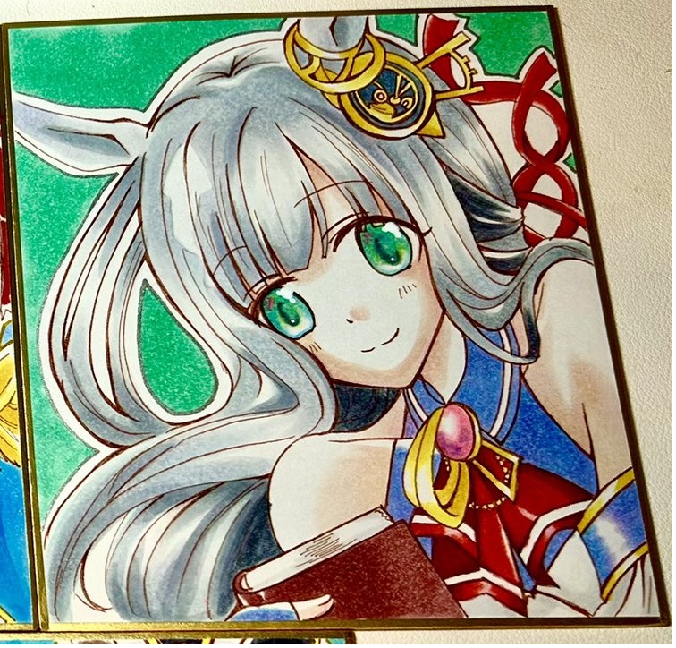 【ウマ娘】クロノジェネシス色紙