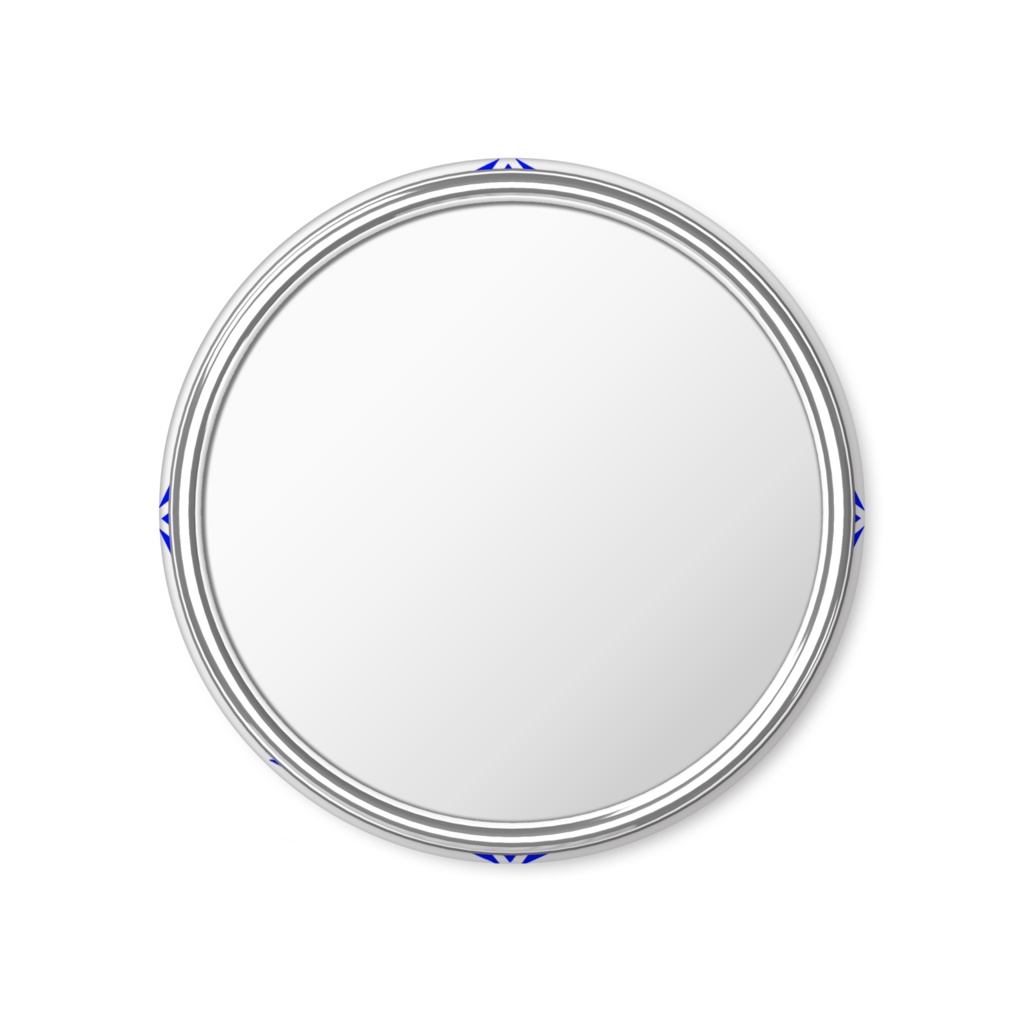 【缶ミラー】0-ENK ロゴ (白)