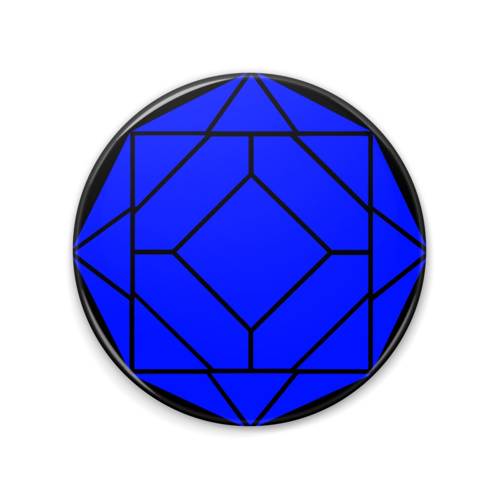 【缶ミラー】0-ENK ロゴ (文字なし/黒)