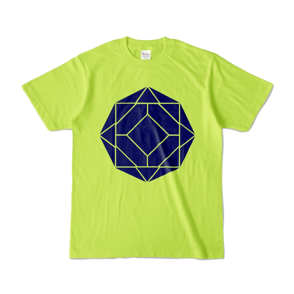 【カラーTシャツ】0-ENK ロゴ （文字なし） 正面 ライトグリーン （淡色）