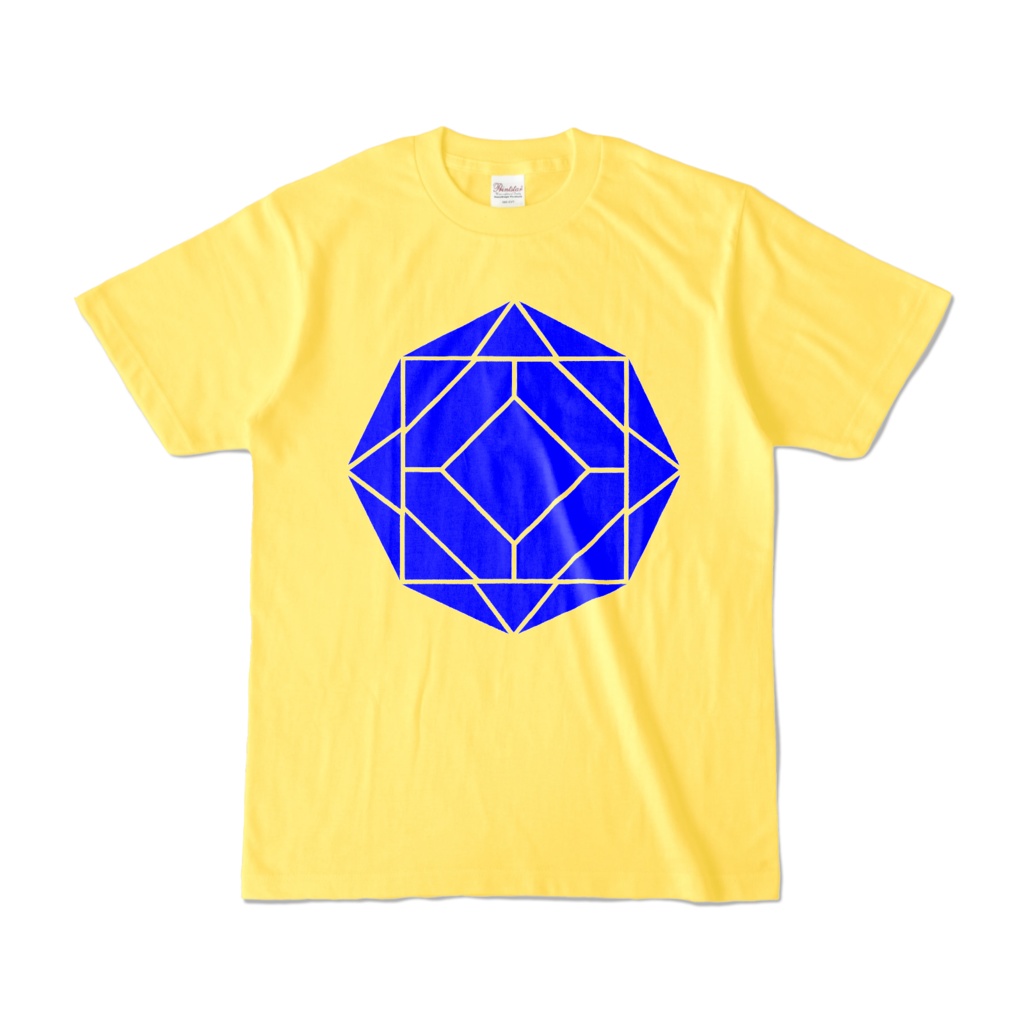 【カラーTシャツ】0-ENK ロゴ （文字なし） 正面 イエロー （濃色）