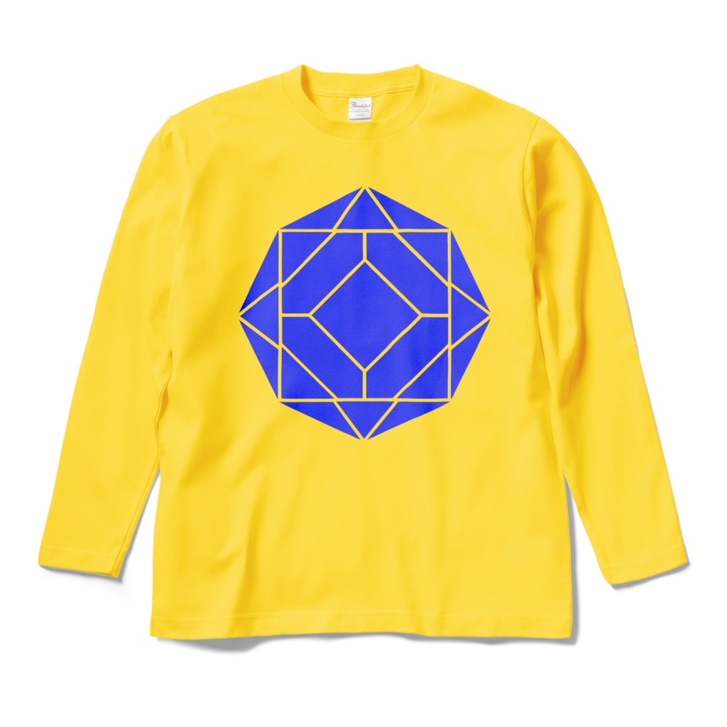 【ロングスリーブTシャツ】0-ENK ロゴ (文字なし) 正面 (デイジー)