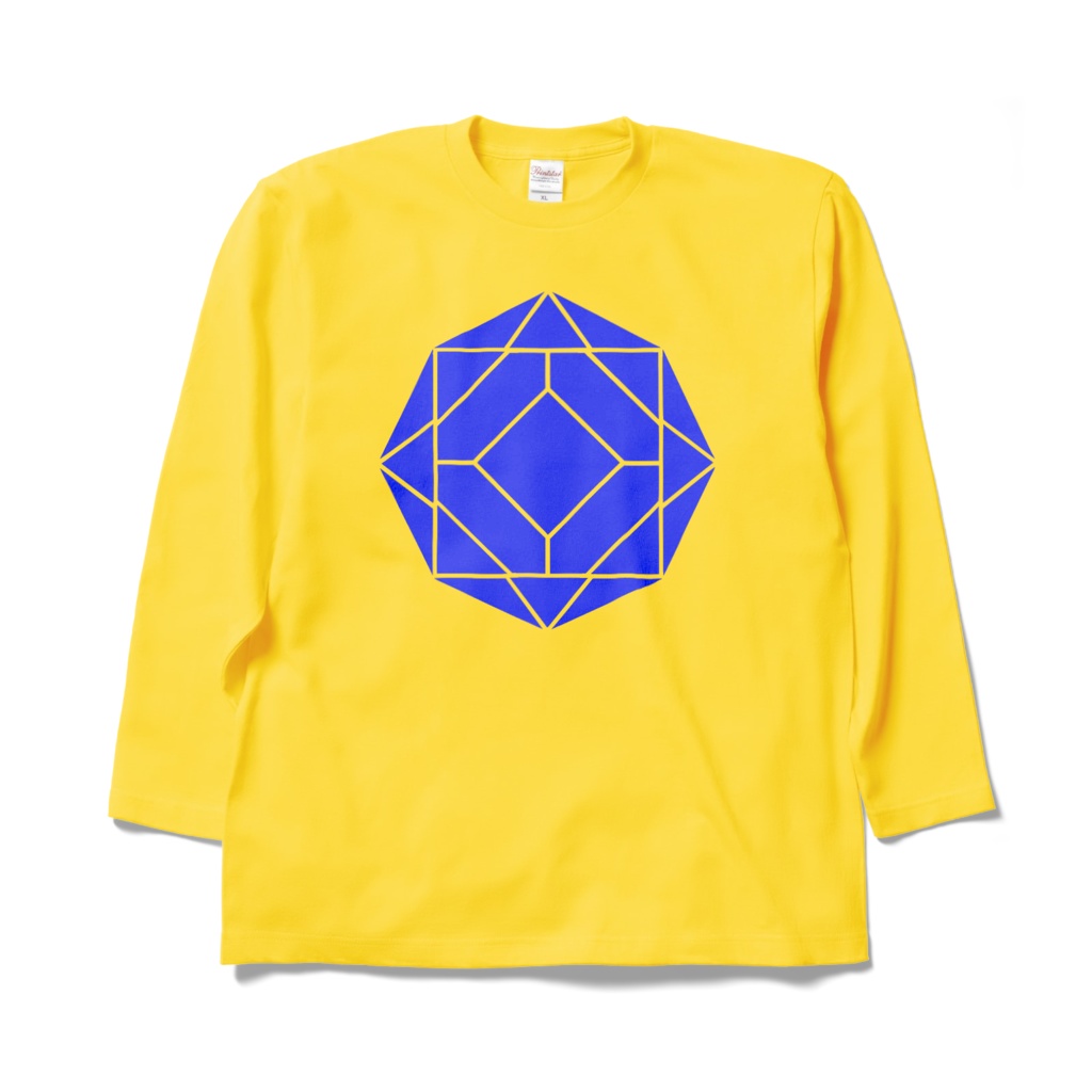 【ロングスリーブTシャツ】0-ENK ロゴ (文字なし) 正面 (デイジー)