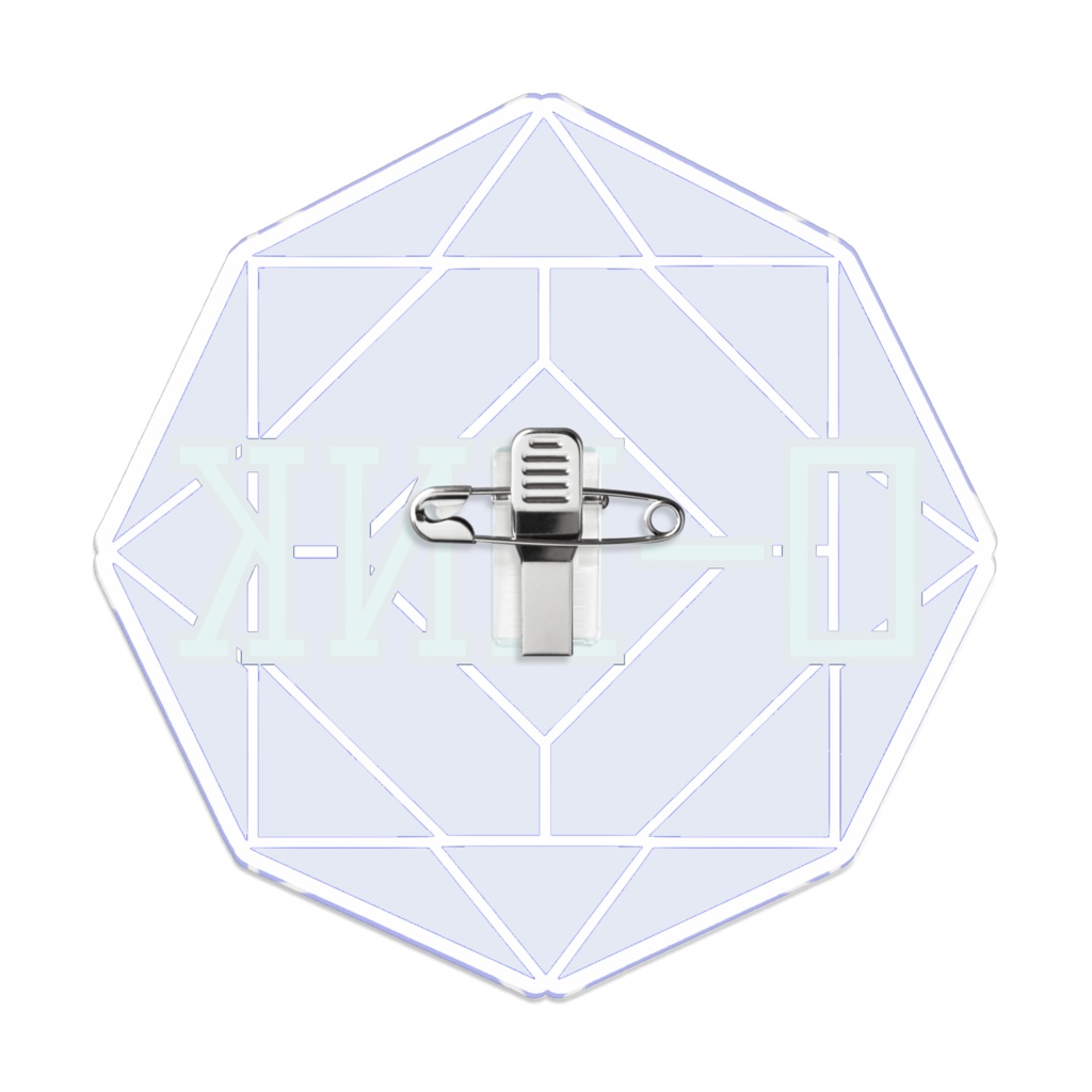 【アクリルバッジ】0-ENK ロゴ (透過)