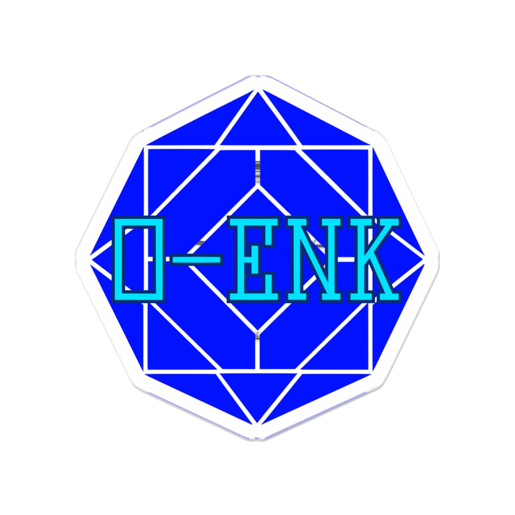 【アクリルバッジ】0-ENK ロゴ (透過)