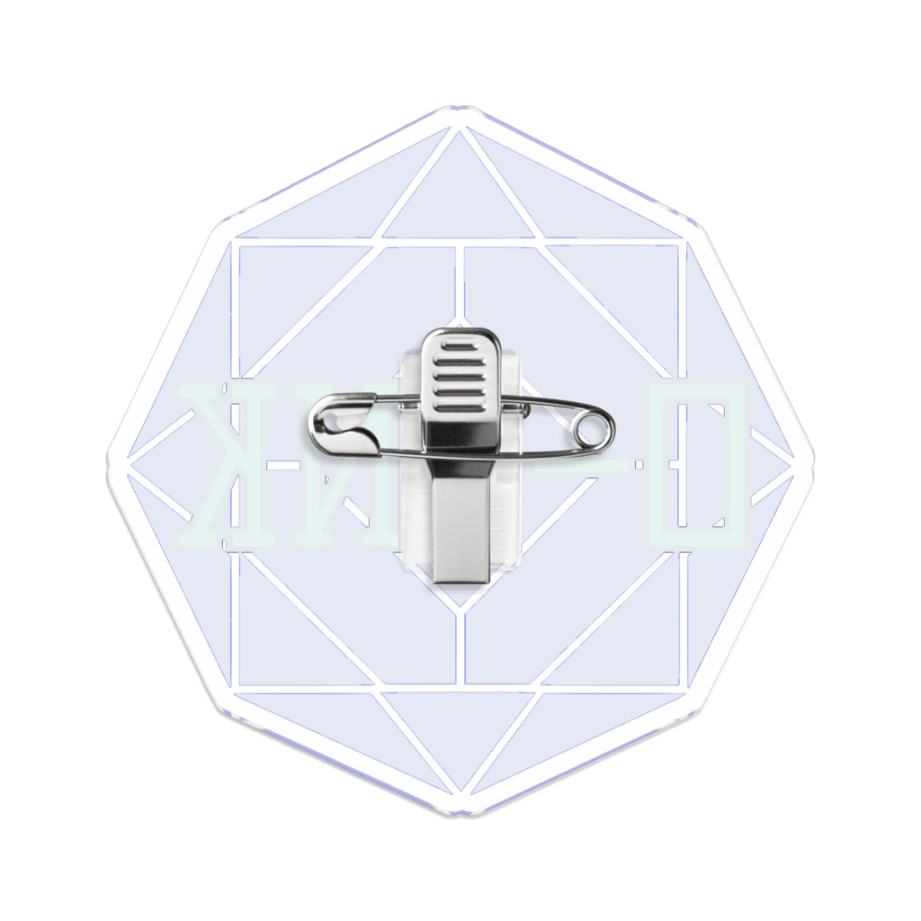 【アクリルバッジ】0-ENK ロゴ (透過)