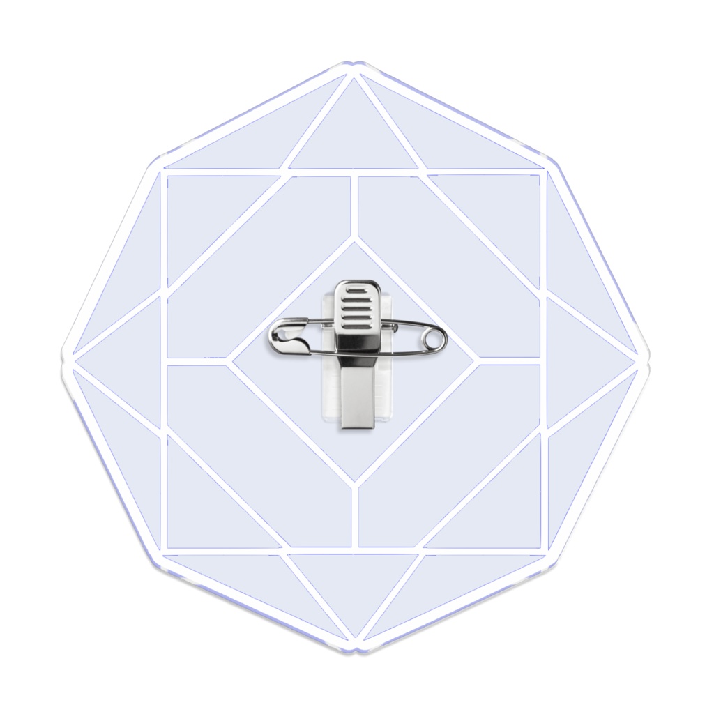 【アクリルバッジ】0-ENK ロゴ (文字なし/透過)