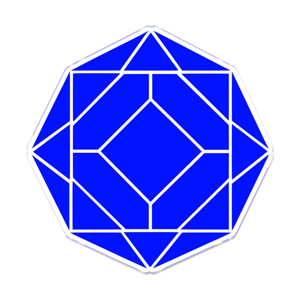 【アクリルバッジ】0-ENK ロゴ (文字なし/透過)