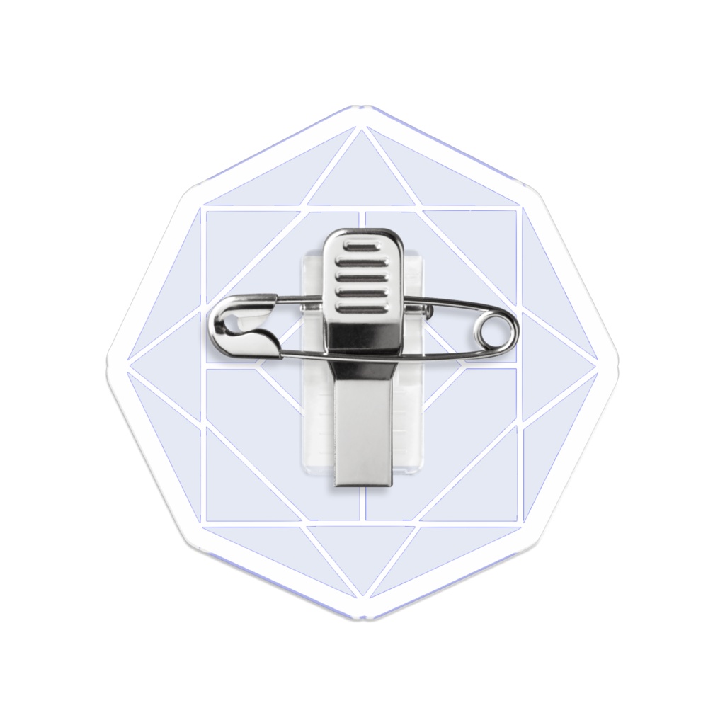 【アクリルバッジ】0-ENK ロゴ (文字なし/透過)