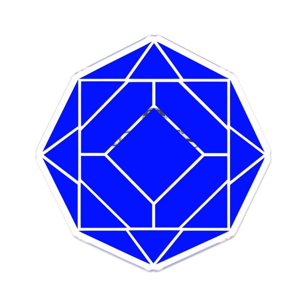 【アクリルバッジ】0-ENK ロゴ (文字なし/透過)