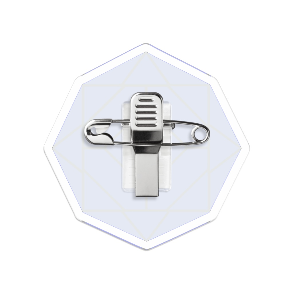 【アクリルバッジ】0-ENK ロゴ (文字なし/黒)