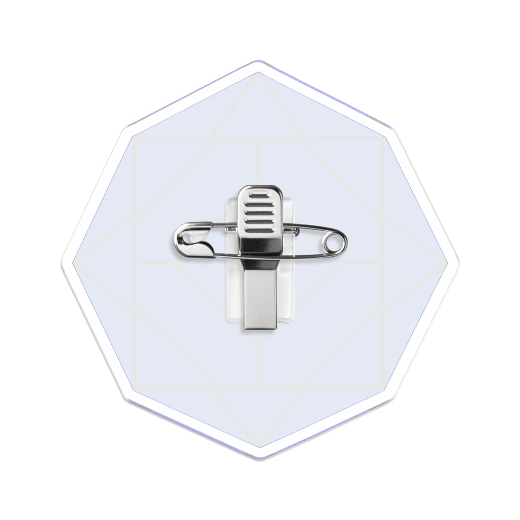 【アクリルバッジ】0-ENK ロゴ (文字なし/黒)