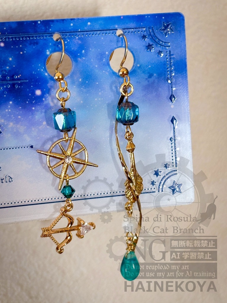 原神✴︎ウェンティ✴︎ピアス