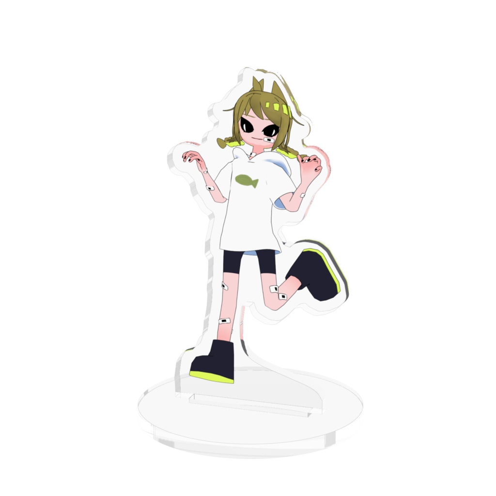 天目石アクリルスタンド(3D)
