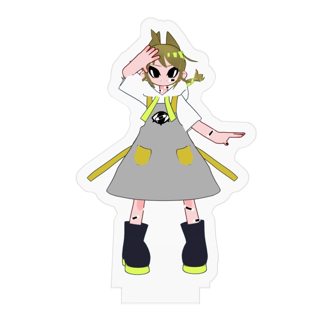 3D天目石アクリルスタンド