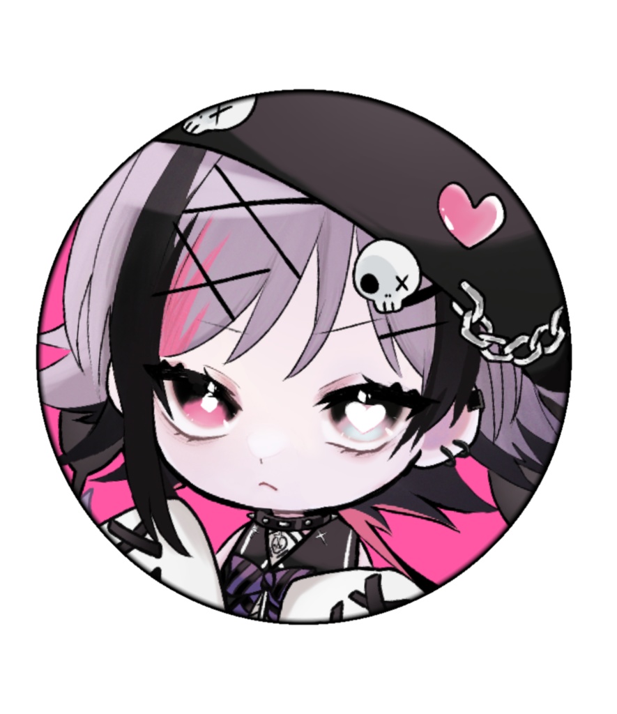 缶バッジ(ピンク)