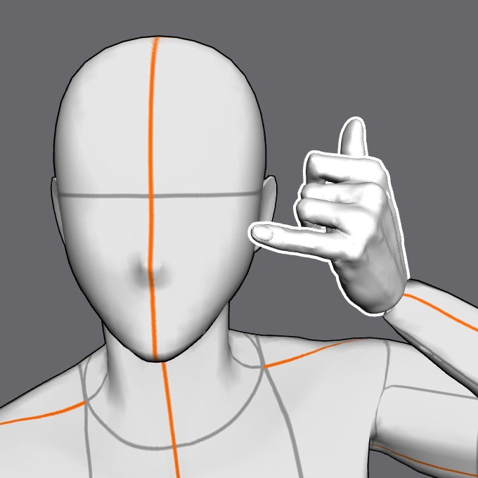 ぷにっとゴリッとリアルな肉感の手 ハングルースの手