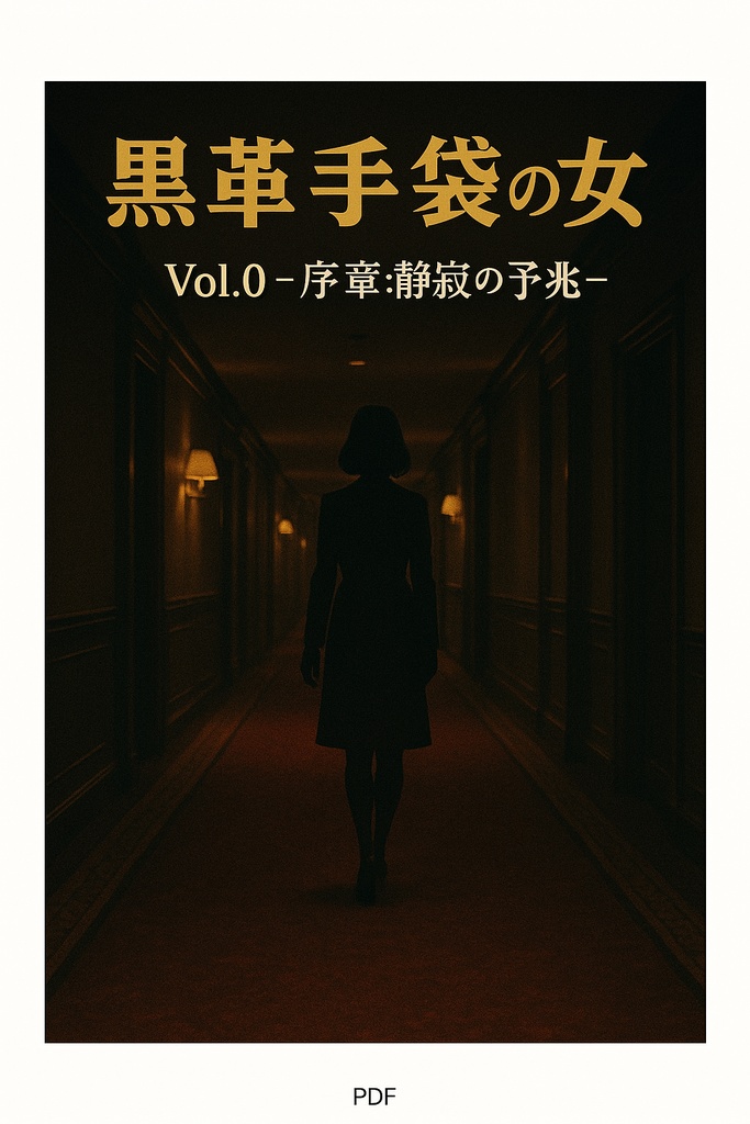 黒革手袋の女 Vol.0 - 序章：静寂の予兆 -