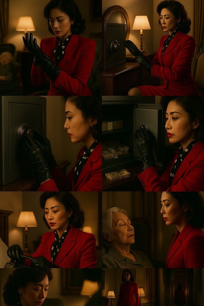 黒革手袋の女 Vol.2– 夜の金庫