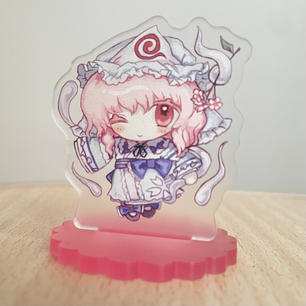 幽々子様　ミニアクリルスタンド