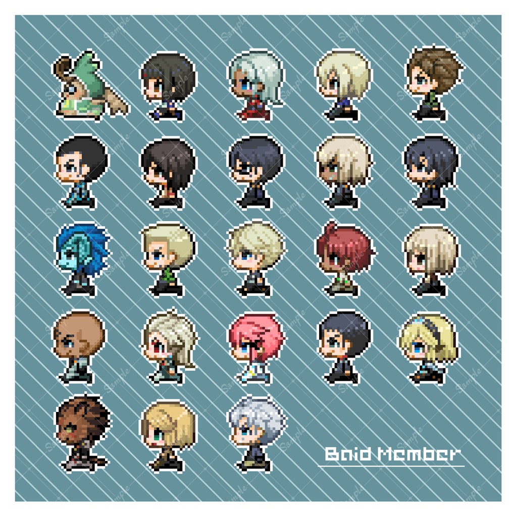  ドット絵メガネ拭き