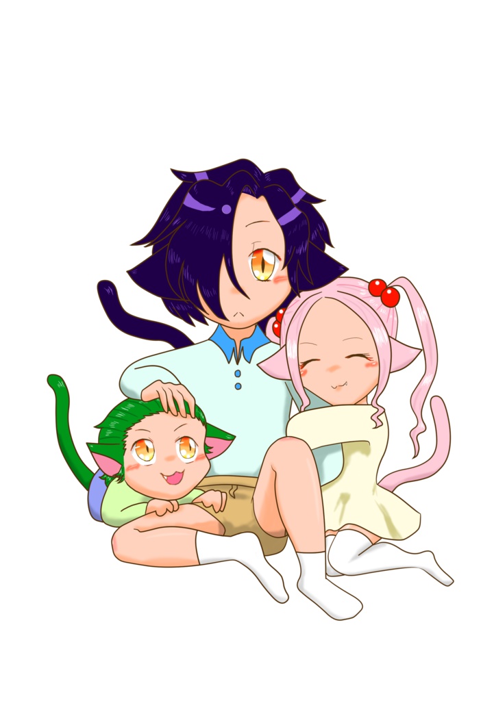 兄弟猫アクリルキーホルダー