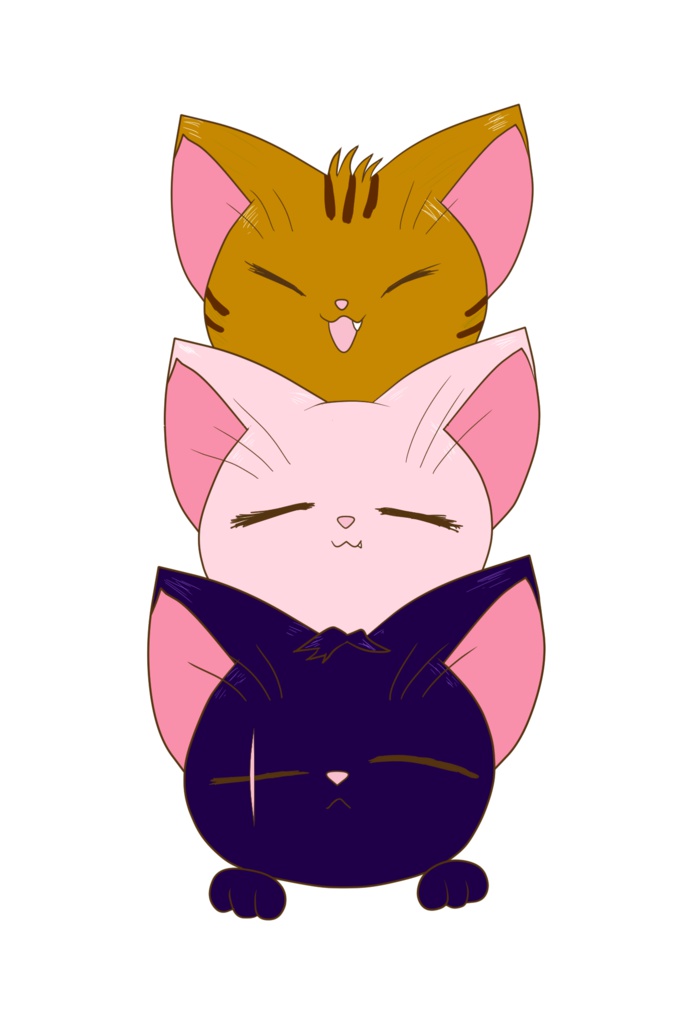 兄弟猫アクリルキーホルダー typeネコ