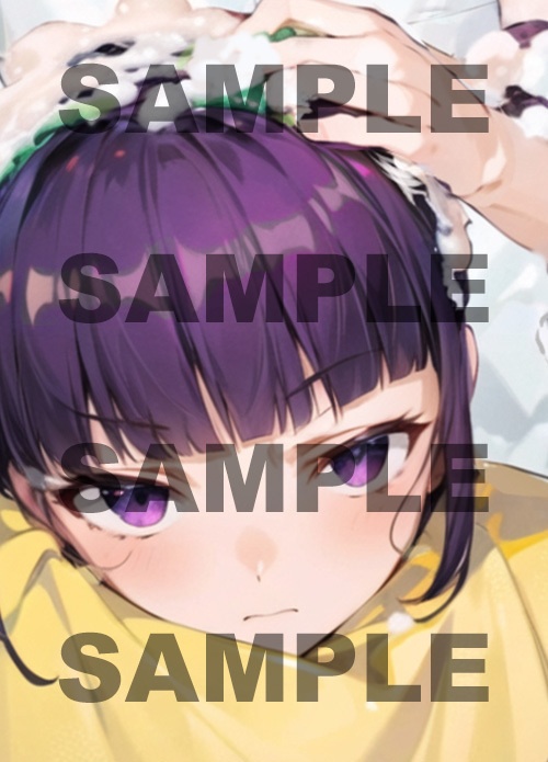 【断髪イラスト集+ショートノベル】Dream Cut Model Vol.1 黒髪ツインテールの女の子