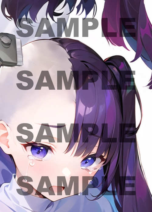 【断髪イラスト集+ショートノベル】Dream Cut Model Vol.1 黒髪ツインテールの女の子