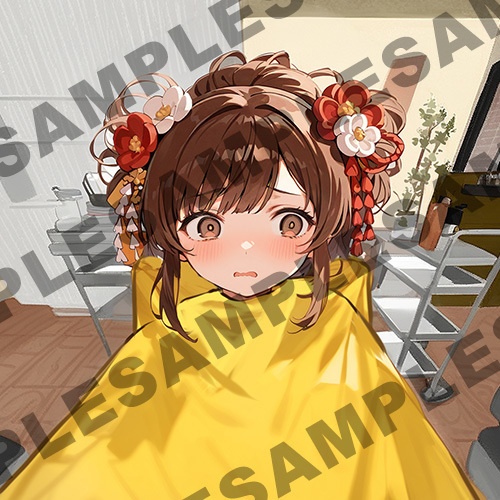 【断髪アニメ+イラスト集+ライトノベル】新春☆輝くフォーチュン丸刈り