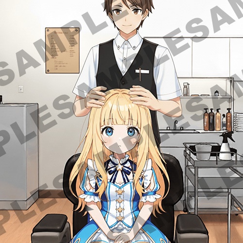 【断髪アニメ+イラスト集+ライトノベル】BARBER CONDEMNATION Vol.3 星野あかり