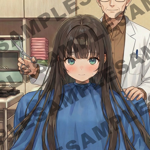 【断髪アニメ+イラスト集+ライトノベル】新春☆輝くフォーチュン丸刈り 2026