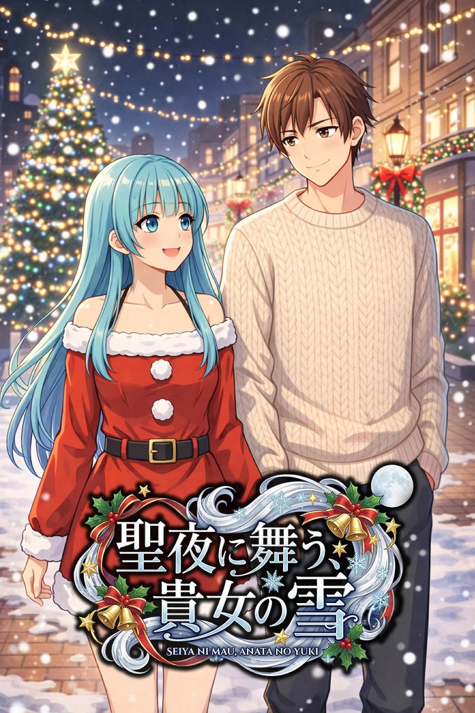 【断髪漫画】聖夜に舞う、貴方の雪