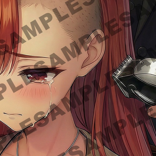 【断髪アニメ+イラスト集+ライトノベル】立ちんぼ断髪エージェントX