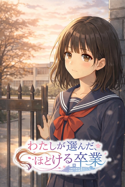【断髪漫画】私が選んだ、ほどける卒業