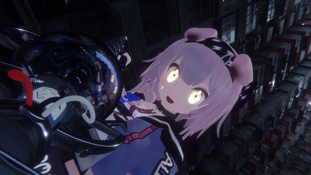 フルスクラッチ3Dモデル『ゴールデングロー』【VRChat対応】【アークナイツ二次創作】