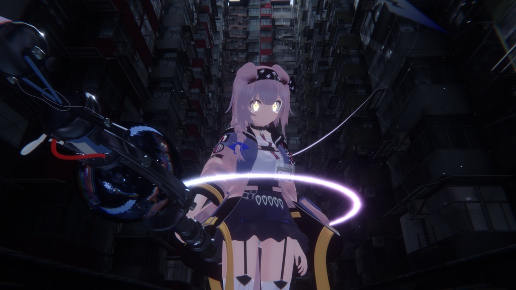 フルスクラッチ3Dモデル『ゴールデングロー』【VRChat対応】【アークナイツ二次創作】