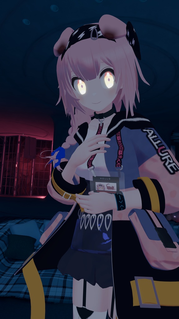 フルスクラッチ3Dモデル『ゴールデングロー』【VRChat対応】【アークナイツ二次創作】