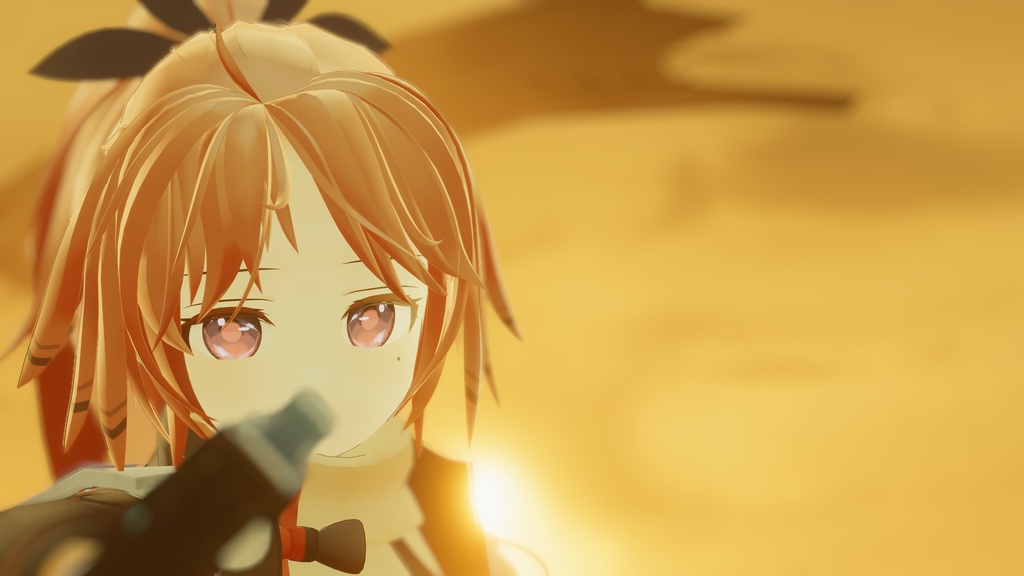 フルスクラッチ3Dモデル『パインコーン』【VRChat対応】【アークナイツ二次創作】