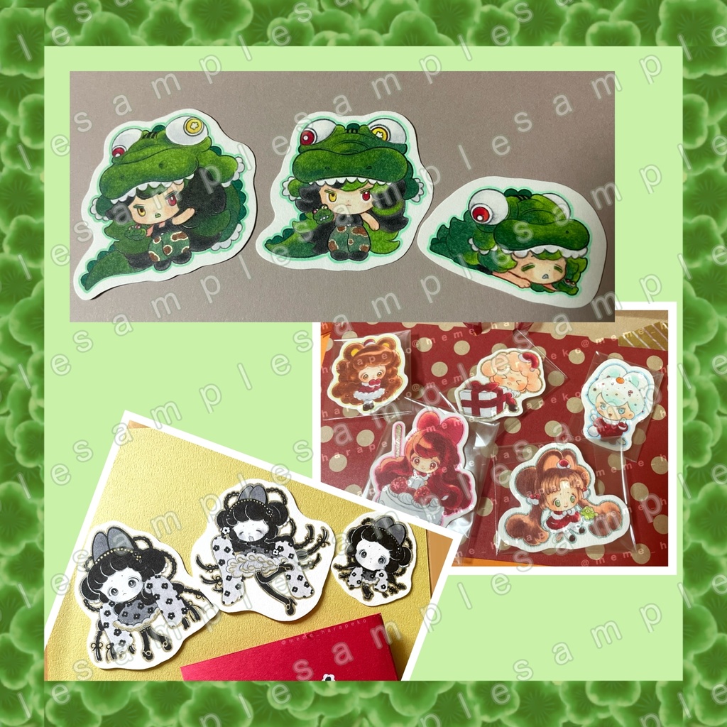 イラストリクエスト枠 (ミニ原画 3枚)