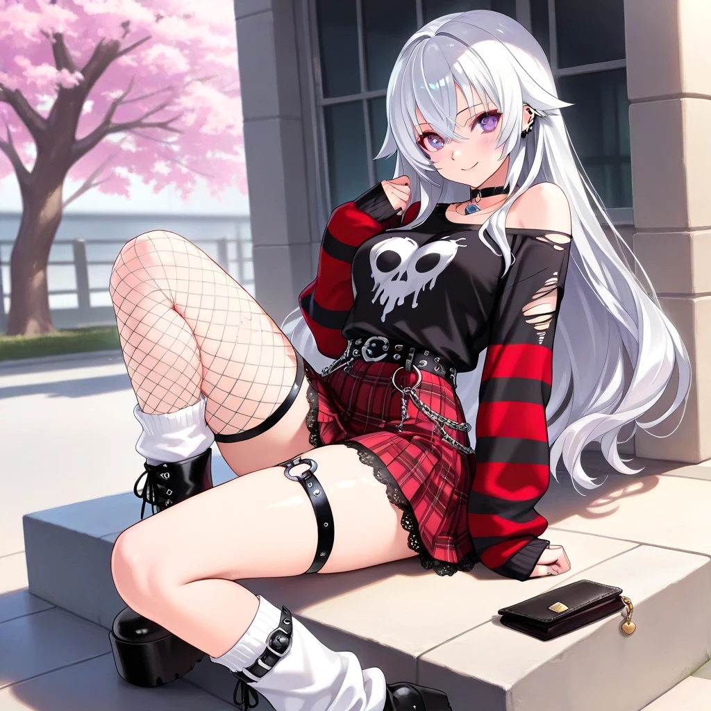【オリジナルAI少女】月城しずく～Y2Kコーディネイト
