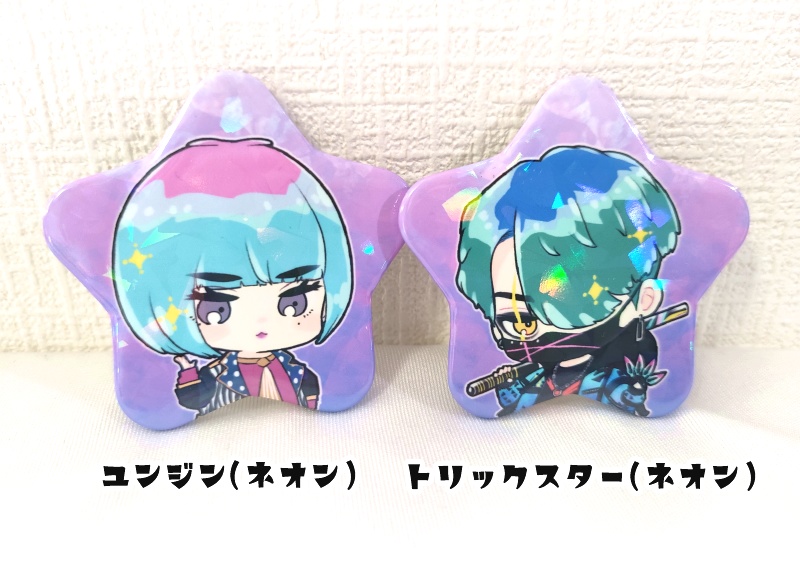 【DbD】きらきら星缶バッチ