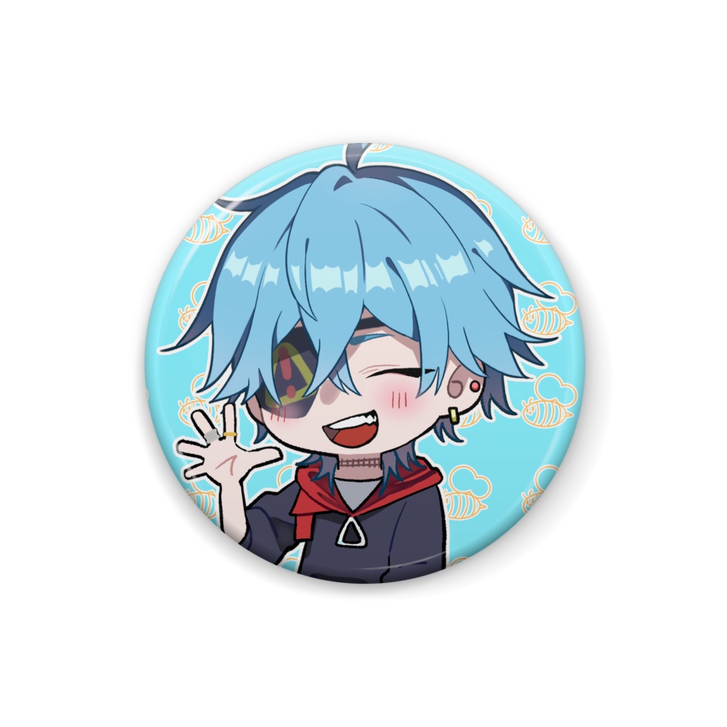 「パー」（缶バッジ）